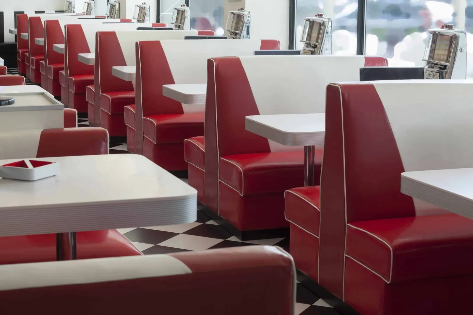 Booth seating upholstery