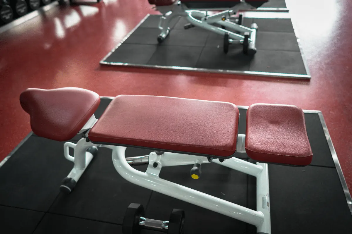 Gym bench upholstered - Nerang Gym