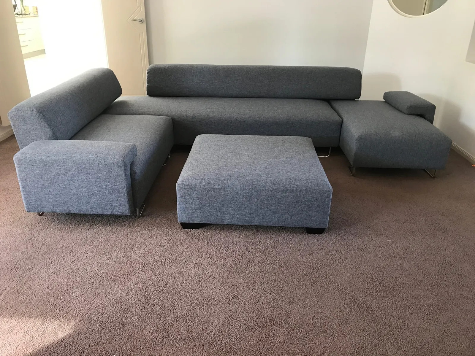 Reupholstered couch, Nerang